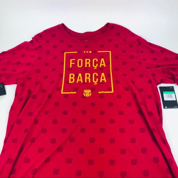 Nike Other - FC Barcelona Nike Barca T Shirt Men's Size XL Red